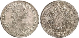 EUROPA. UNGARN. Maria Theresia, 1740-1780. 
1/2 Taler 1751, Kremnitz. Her. 718, Eypelt. 263, Huszár 1686 RR ! ss+