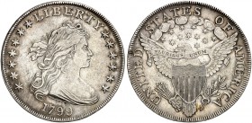 ÜBRIGES AUSLAND. USA. 
Dollar 1799, Draped Bust Type, 13 Stars. Ray. 3, Cr. 34a ss+