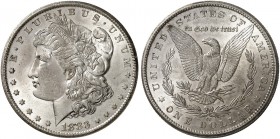 ÜBRIGES AUSLAND. USA. 
1 Dollar 1883 CC, Morgan Type. Yeo. 18 min. Rdf., f. St
