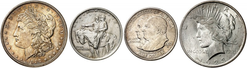 ÜBRIGES AUSLAND. USA. Lots. 
Lot von 80 Stück: Diverse Münzen, 1 Cent 1863 - 1 ...