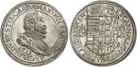 Erzherzog Maximilian, 1612-1618. 
Taler 1617, Ensisheim. Dav. 3327, Voglh. 121 / III, Klemesch 52 vz / vz+