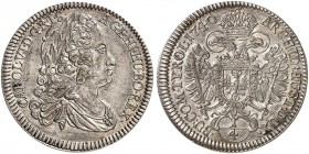 Karl VI., 1711-1740. 
Ein zweites Exemplar. Vz
