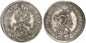 SALZBURG. - Erzbistum. Johann Ernst, Graf von Thun und Hohenstein, 1687-1709. 
Taler 1699. Dav. 3510, Pr. 1805, Zöttl 2171 ss+