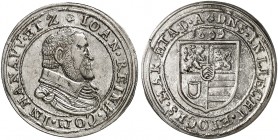HANAU - LICHTENBERG. Johann Reinhard I., 1599-1625. 
Teston 1609, Wörth-sur-Sauer. Suchier 303 kl. Sfr., f. vz