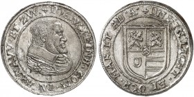 HANAU - LICHTENBERG. Johann Reinhard I., 1599-1625. 
Teston o. J., Wörth-sur-Sauer. Suchier 322 vz - prfr
