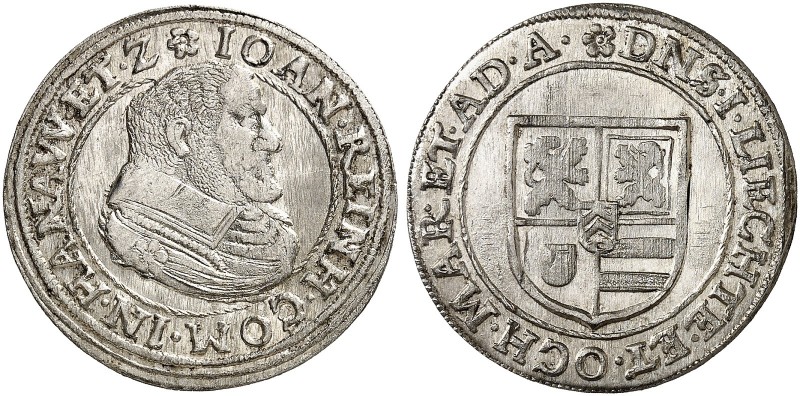 HANAU - LICHTENBERG. Johann Reinhard I., 1599-1625. 
Teston o. J., Wörth-sur-Sa...