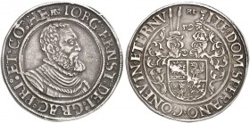 HENNEBERG. - Grafschaft. Georg Ernst, 1559-1583. 
Taler 1559, Schleusingen. Dav. 9253 Heus 108a RR ! ss - vz