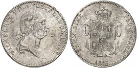 HESSEN - KASSEL. Wilhelm IX. (I.), 1785-1821. 
PROBE-Konventionstaler 1813, mit glattem Rand. Zu Thun 181, AKS 16, J. 6 I, Schütz 2233 RR ! kl. Sfr.,...