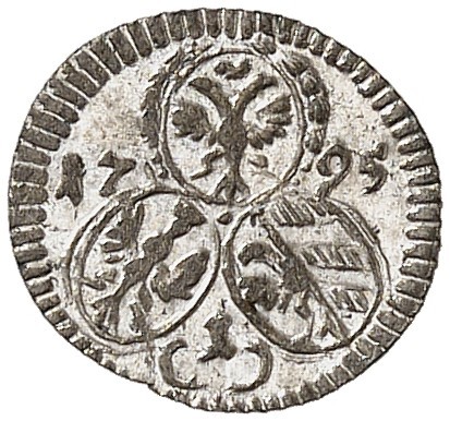NÜRNBERG. - Stadt. 
Pfennig 1795. Kellner 406, Slg. Erl. 833 St