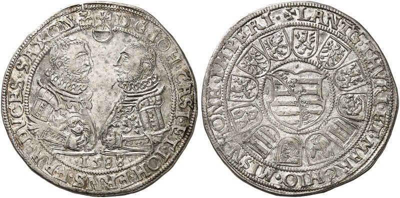 SACHSEN - COBURG - EISENACH. Johann Casimir und Johann Ernst, 1572-1633. 
Taler...