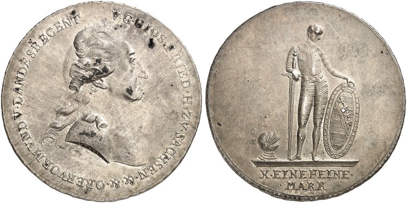 SACHSEN - HILDBURGHAUSEN. Joseph Friedrich, 1780-1787, Vormund für Friedrich. 
...