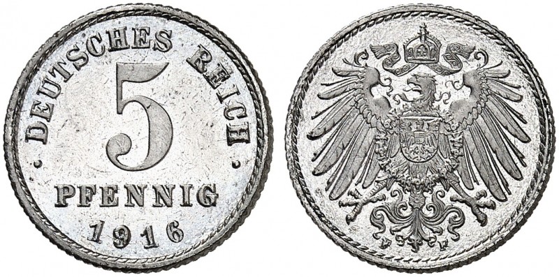 J. 297, EPA 19 
5 Pfennig 1916 F. PP