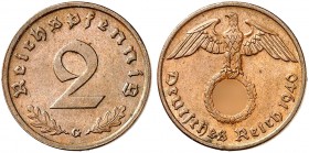 J. 362, EPA 15 
2 Reichspfennig 1940 G. R ! vz