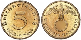J. 363, EPA 23 
5 Reichspfennig 1937 D. PP