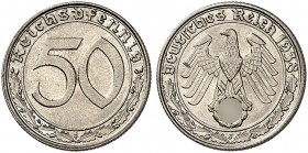 J. 365, EPA 52 
50 Reichspfennig 1938 J. vz - St