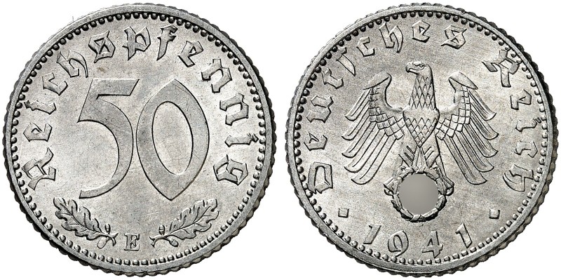 J. 372, EPA 54 
50 Reichspfennig 1941 E. f. St