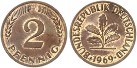 Bundesrepublik Deutschland. J. 381, N. 525 
Ein zweites Exemplar. vz
