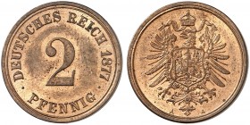 J. 2, EPA 11 
2 Pfennig 1877 A. f. St