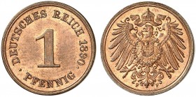 J. 10, EPA 2 
1 Pfennig 1890 F. St
