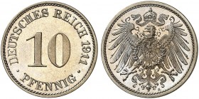 J. 13, EPA 28 
10 Pfennig 1911 A. PP