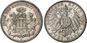 HAMBURG. J. 63, EPA 2/18 
2 Mark 1906. f. St