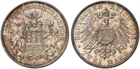 HAMBURG. J. 63, EPA 2/18 
2 Mark 1914. vz - St / St