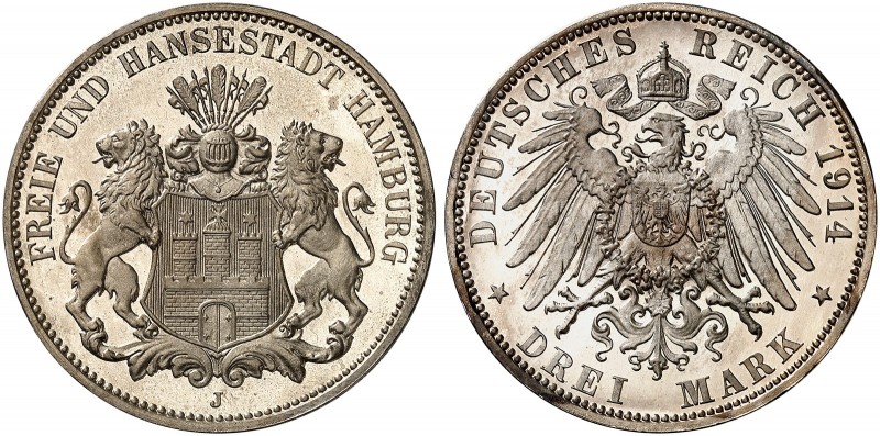 HAMBURG. J. 64, EPA 3/11 
3 Mark 1914. PP