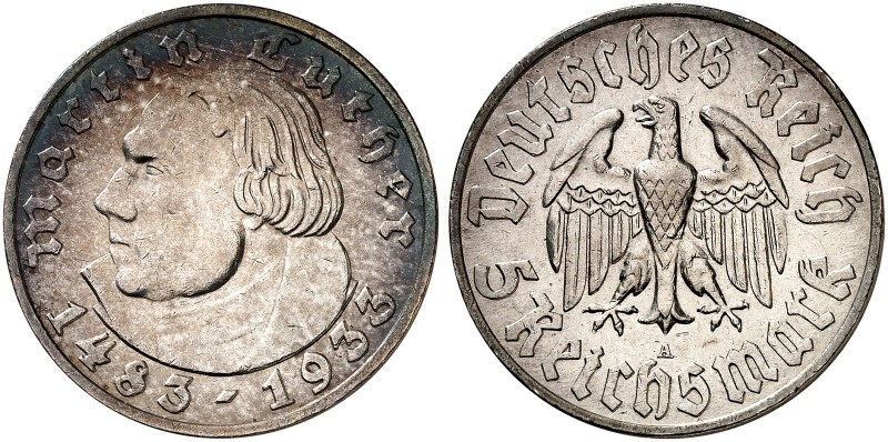 J. 353, EPA 5/71 
5 RM 1933 A, Luther. kl. Kr., vz