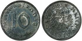 J. 375, EPA 38 
10 Reichspfennig 1946 G. R ! vz - St