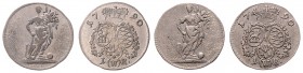 Dominik Konstantin 1789 - 1806
Deutschland, Löwenstein-Wertheim-Rochefort. Lot. 2 Stück Kreuzer 1790
ges. 1,43g
Schön 25
ss