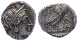440 - 420 v. Chr.
Griechische Münzen, Attica. Tetradrachme, Athen. 17,23g
f.stgl