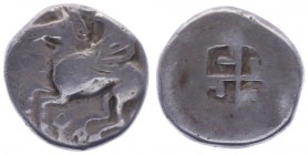Isthmos Korinth 550 - 500 v. Chr.
Griechische Münzen, Korinth. Stater. 8,00g
s/ss