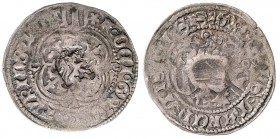 Stadt
Deutschland nach Regionen/Städten und Jahreszahlen geordnet, Braunschweig. Sächsischer Schildgroschen, o. Jahr. mit Gegenstempel Löwe
0,77g
ss...