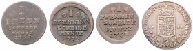 Georg Ludwig 1698 - 1714
Deutschland nach Regionen/Städten und Jahreszahlen geordnet, Braunschweig. 2 Mariengroschen, 1717. ges. 13,00g
Schön 97
ss