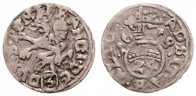 Franz 1602 - 1618
Deutschland nach Regionen/Städten und Jahreszahlen geordnet, Cammin - Bistum. Groschen, 1618. Köslin (Koszalin) Franc.
1,20g
Hildisc...