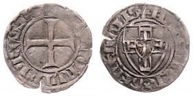 Wynrich von Knyprode 1351 - 1382
Deutschland nach Regionen/Städten und Jahreszahlen geordnet, Deutscher Orden. Vierchen (1/3 Schilling), o. Jahr. Hoch...