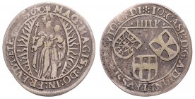 Johann Caspar von Ampringen 1664 - 1684
Deutschland nach Regionen/Städten und Jahreszahlen geordnet, Deutscher Orden. 4 Kreuzer, 1670. 1,80g
Neumann 1...