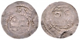 Adalbert I. von Saarbrücken 1111 - 1137
Deutschland nach Regionen/Städten und Jahreszahlen geordnet, Erfurt - Erzbistum. Denar, o. Jahr. Holzkirche mi...
