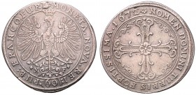 Stadt
Deutschland nach Regionen/Städten und Jahreszahlen geordnet, Frankfurt. 60 Kreuzer, 1672. Frankfurt
19,35g
Dav. 516, Joseph/Fellner 562
Henkelsp...