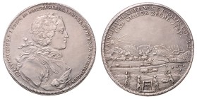 Joseph Wilhelm Ernst 1704 - 1762
Deutschland nach Regionen/Städten und Jahreszahlen geordnet, Fürstenberg. Taler, 1729. Museums - Galvano, im Rand Pun...