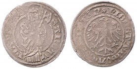 Stadt
Deutschland nach Regionen/Städten und Jahreszahlen geordnet, Goslar. Mariengroschen, o. Jahr. 1,38g
Schön 981
Prägeschwäche.
s