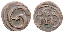 Stadt
Deutschland nach Regionen/Städten und Jahreszahlen geordnet, Göttingen. Kipper 3 Kreuzer, 1621. 0,80g
ss