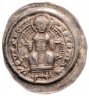 Gero von Schermbke 1160 - 1177
Deutschland nach Regionen/Städten und Jahreszahlen geordnet, Halberstadt - Bistum. Brakteat, o. Jahr. S-S STEPHA - RVS ...
