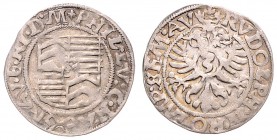 Philipp Ludwig II. 1580 - 1612
Deutschland nach Regionen/Städten und Jahreszahlen geordnet, Hanau-Münzenberg. 3 Kreuzer (Groschen), o. Jahr. 1,67g
Suc...
