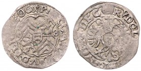 Philipp V. 1570 - 1599
Deutschland nach Regionen/Städten und Jahreszahlen geordnet, Hanau-Lichtenberg. 3 Kreuzer, 1598. 1,87g
SJ. 2199
ss