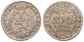 Friedrich II. 1760 - 1785
Deutschland nach Regionen/Städten und Jahreszahlen geordnet, Hessen. 1/3 Taler, 1767. 7,72g
Schön 121
ss