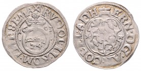 Ernst v. Bayern 1573 - 1612
Deutschland nach Regionen/Städten und Jahreszahlen geordnet, Hildesheim - Bistum. 1/24 Taler, 1603. mit Titel Rudolph II.
...