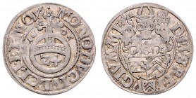 Johann Wilhelm 1592 - 1609
Deutschland nach Regionen/Städten und Jahreszahlen geordnet, Jülich-Berg. Groschen, 1605. 1,63g
S&J. 3036
ss