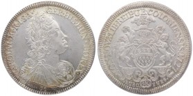 Stadt
Deutschland nach Regionen/Städten und Jahreszahlen geordnet, Köln. Taler, 1727 HK. Nachprägung, Copy.
32,62g
vergl. zu Dav. 2188; Noss 615.
stgl...