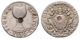 Stadt
Deutschland nach Regionen/Städten und Jahreszahlen geordnet, Köln. Ag - Weinzeichen, 1730. 5,32g
ss/vz